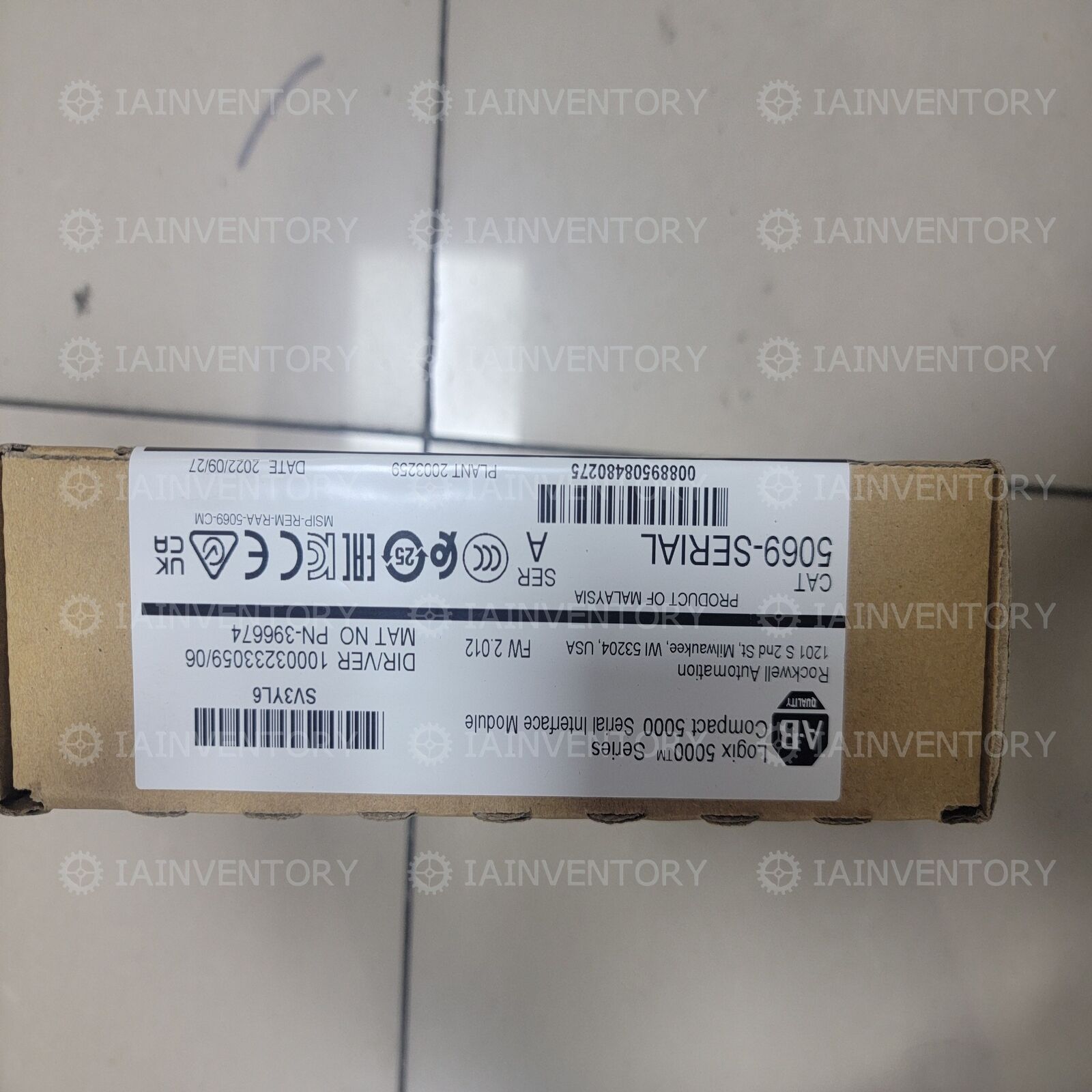 1PC Allen Bradley Compact Logix 5000 Interface Module 5069-SERIAL Sealed - ALLEN BRADLEY
