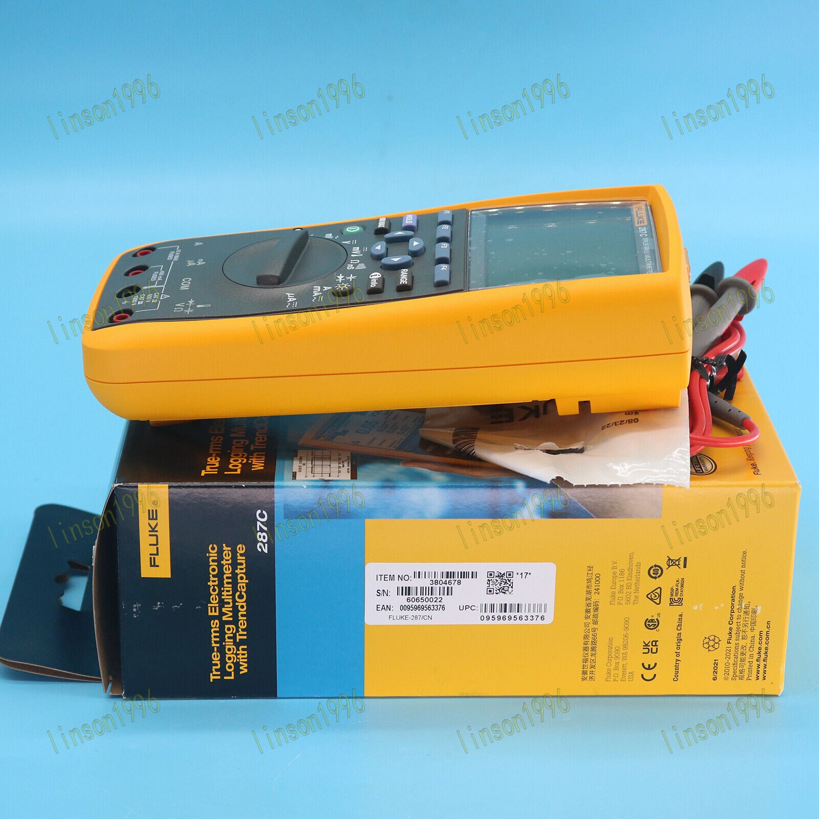 new  Fluke 287C Electronics Logging Multimeter with TrendCapture Fast Fluke