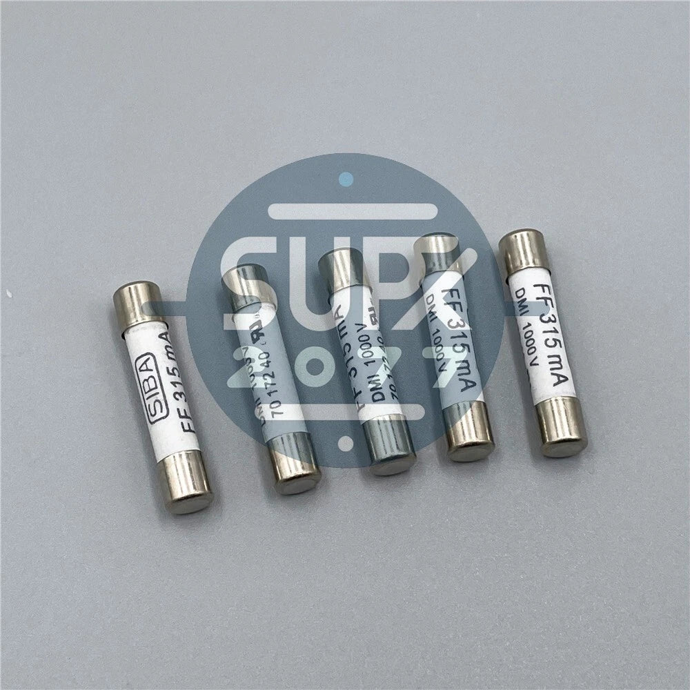 10pcs Fast Acting Ceramic Fuse Links 7017240 FF 315mA DMI 1000V 6.3x32mm #su