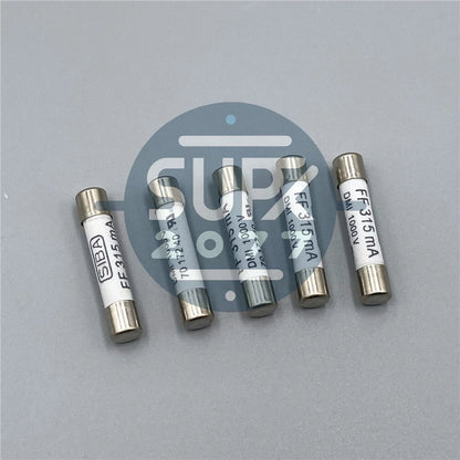 10pcs Fast Acting Ceramic Fuse Links 7017240 FF 315mA DMI 1000V 6.3x32mm #su