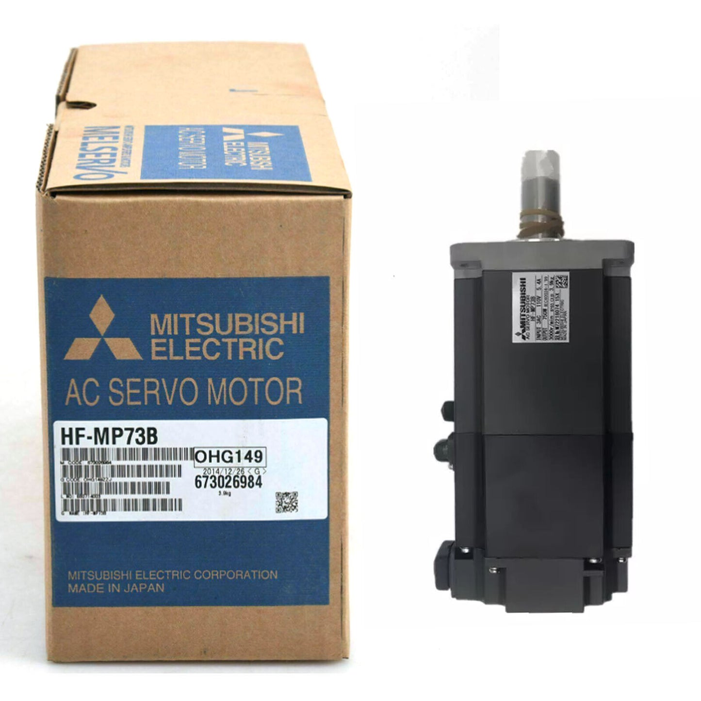 MITSUBISHI HF-MP73B Servo Motor - MITSUBISHI