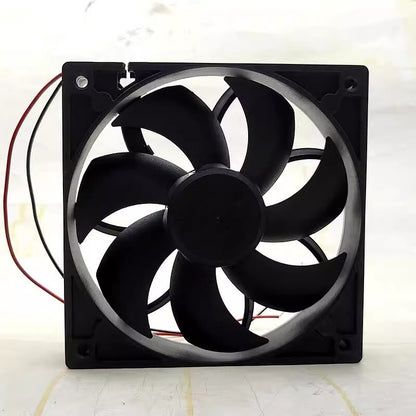 KAKU KA1225-2500D24B DC24V 0.19A 12025 12CM 2-Wire Cooling Fan