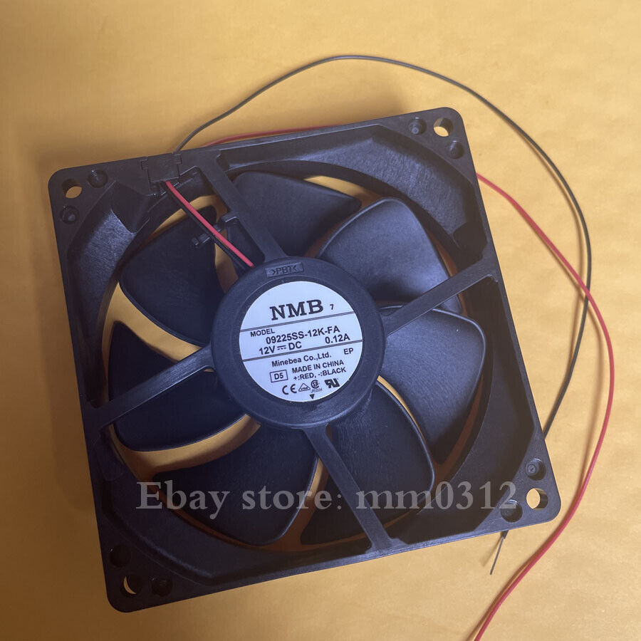 NMB 09225SS-12K-FA 12V 0.12A 9CM Mute chassis inverter cooling fan - NMB
