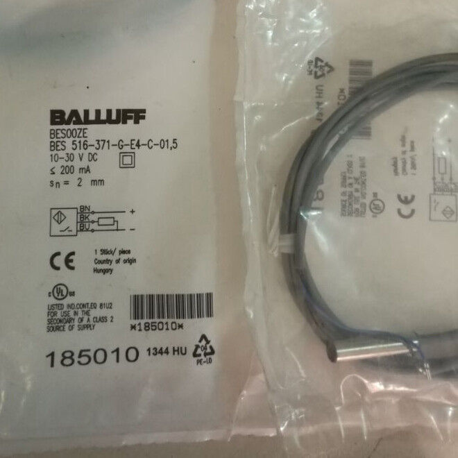 ONE BALLUFF BES 516-371-G-E4-C-01 Proximity Sensor Stock - BALLUFF