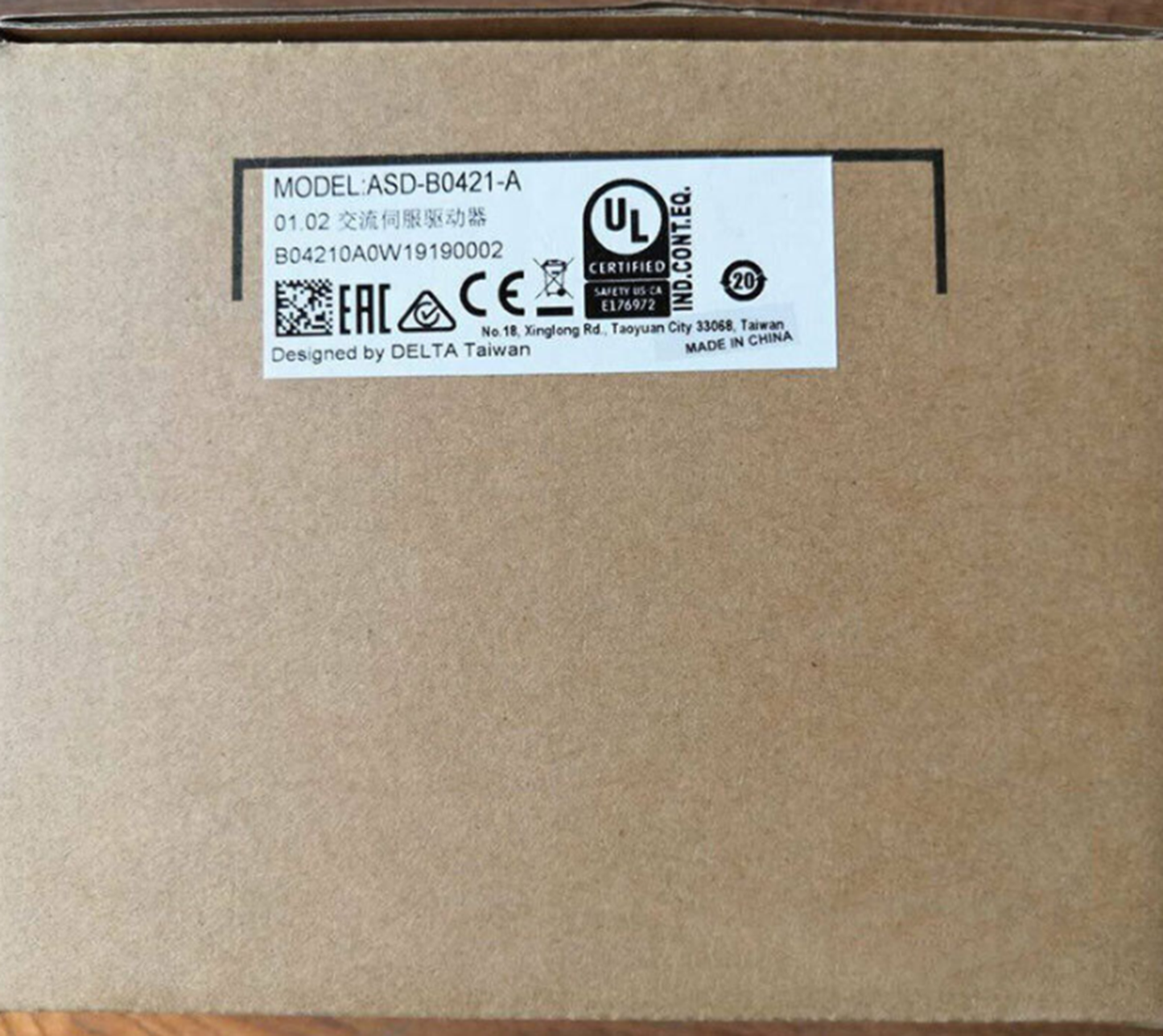 Delta Servo Drive ASD-B0421-A ASDB0421A PLC - DELTA