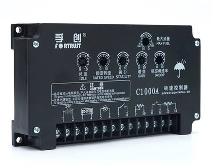 1pcs  Fortrust Diesel Generator Speed Control Board C1000A