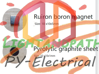 Passive Magnetic Levitation Pyrolytic Graphite Magnetic Levitation Experiment~