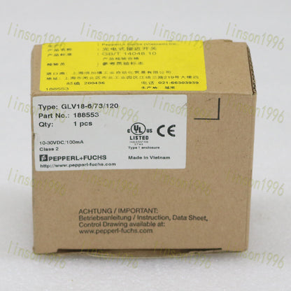 1PC Sensor GLV18-6/73/120 - PEPPERL+FUCHS