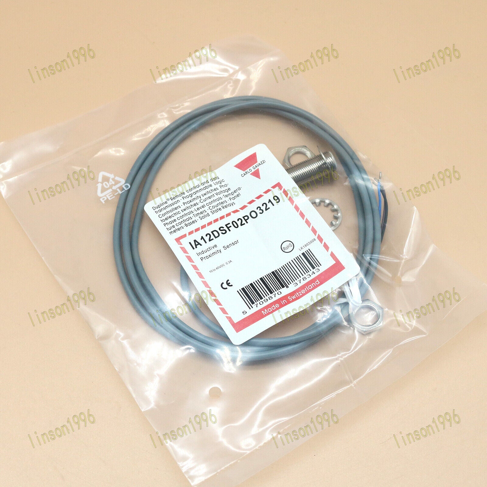 Carlo Gavazzi Proximity Switch IA12DSF Fast Delivery - CARLO GAVAZZI
