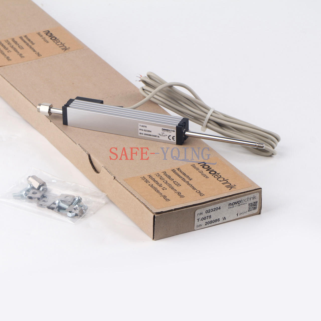 new 1PC Novotechnik T-0075 Linear Position Transducer - NOVOTECHNIK