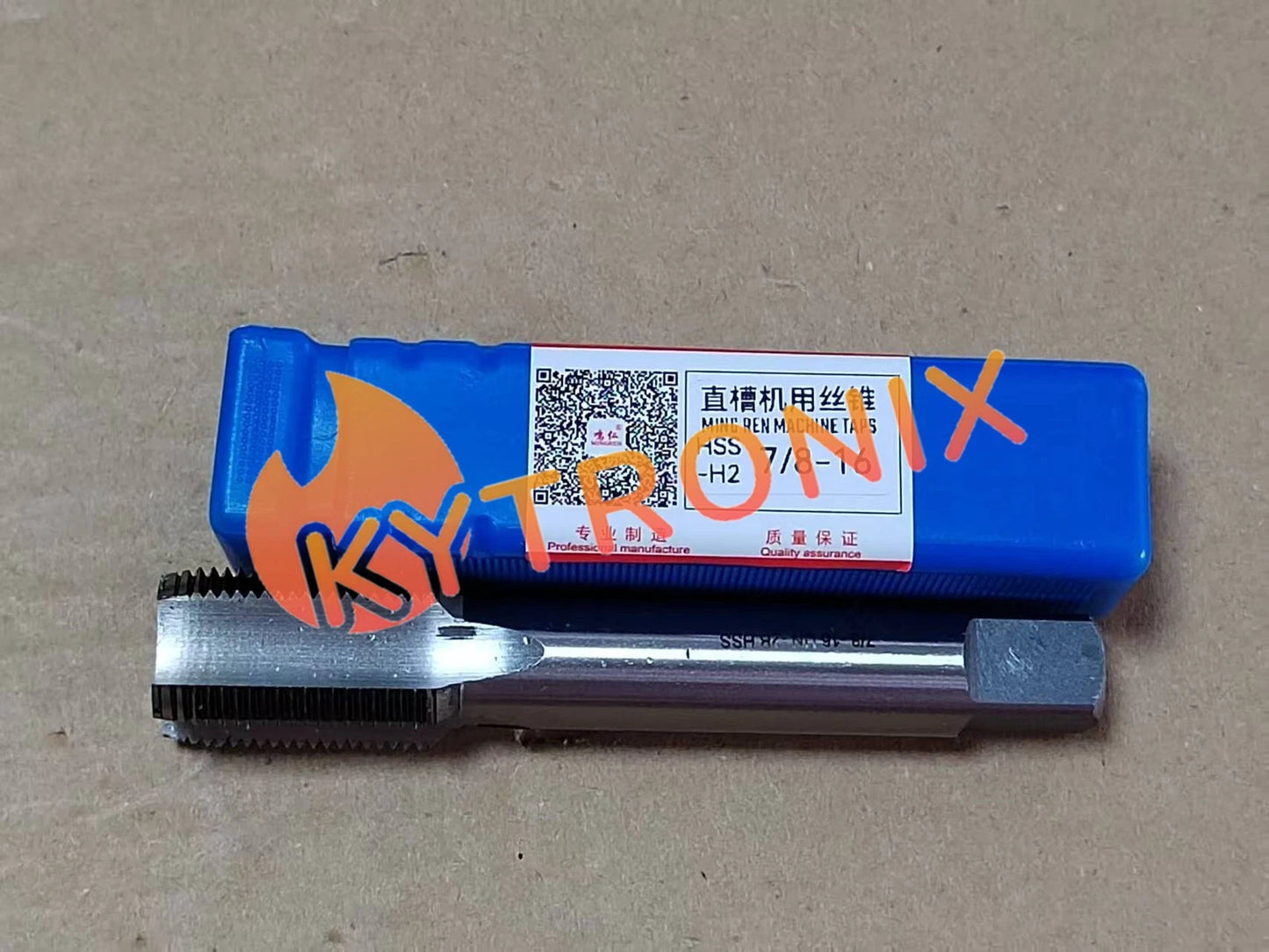 7/8" - 16 HSS Left hand Thread Tap