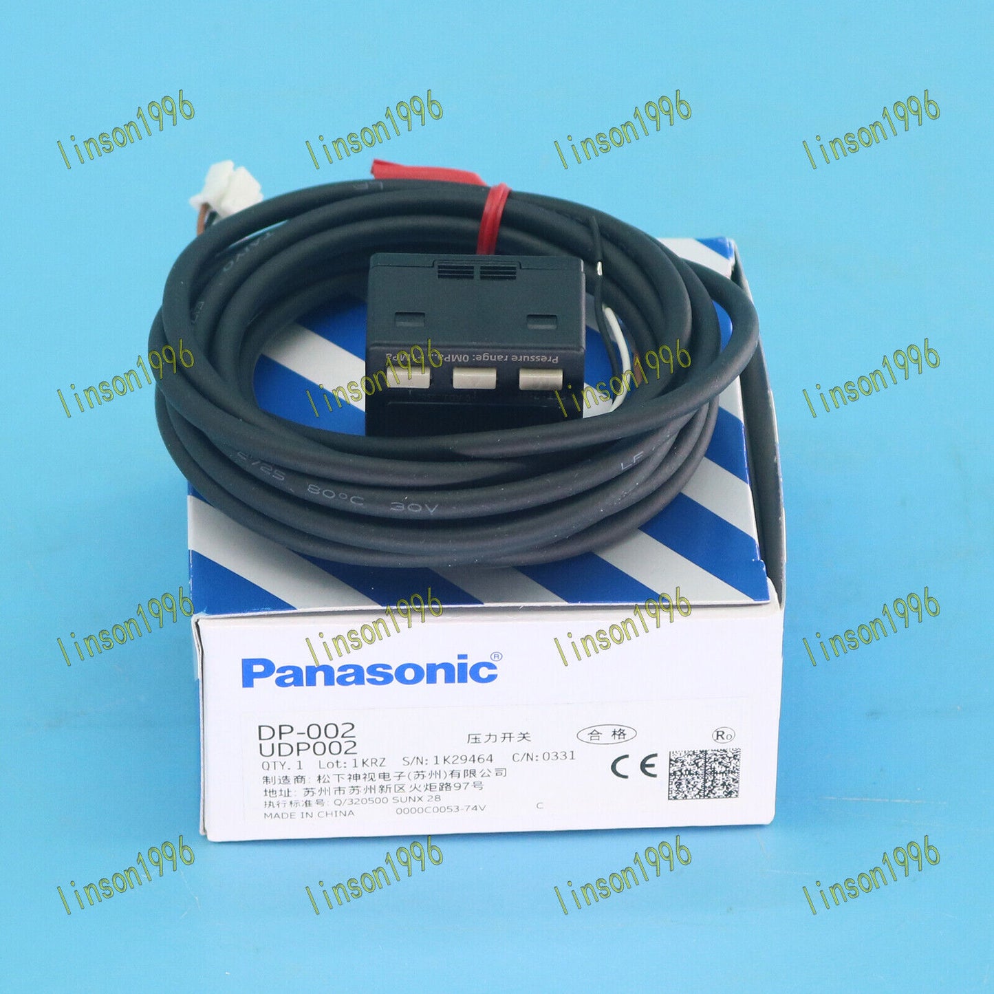 1PC Panasonic DP-002 Pressure Switch in Box - PANASONIC