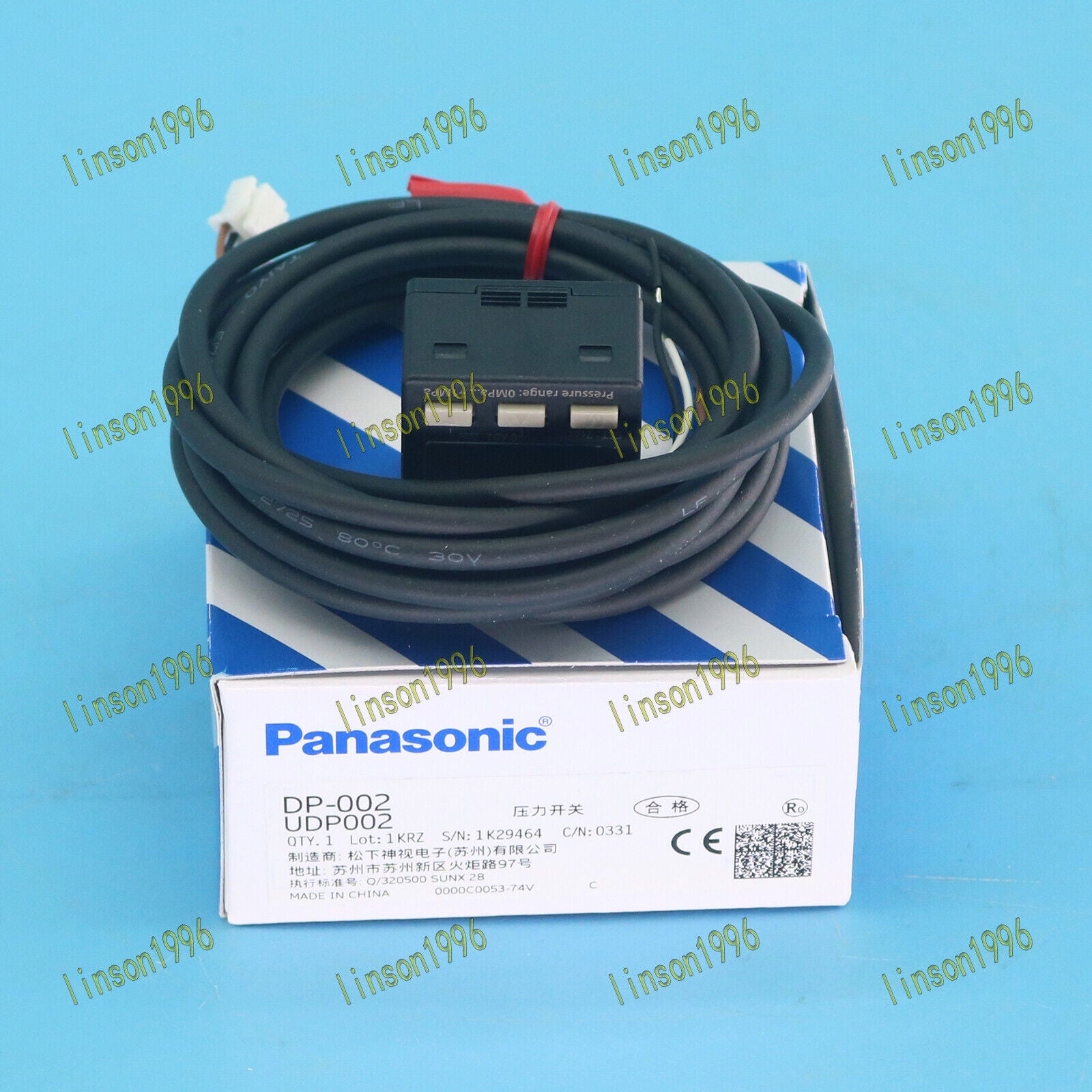1PC Panasonic DP-002 Pressure Switch in Box - PANASONIC