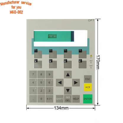 6AV3607-1JC20-0AX1 Plastic Cover for 6AV3 607-1JC20-0AX1 OP7/DP with Keyboard