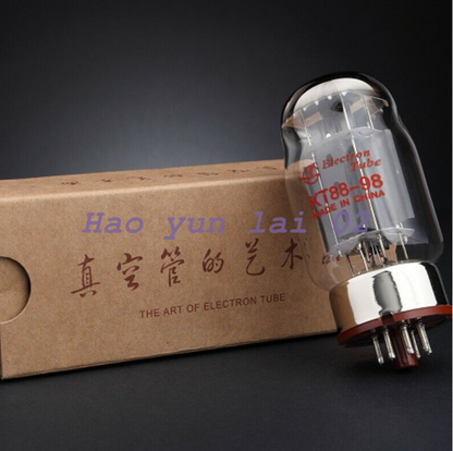 2PC Shuguang KT88-98 Match Pair Valve Tube Replace EH GOLD LION SVETLANA JJ KT88 - SHUGUANG