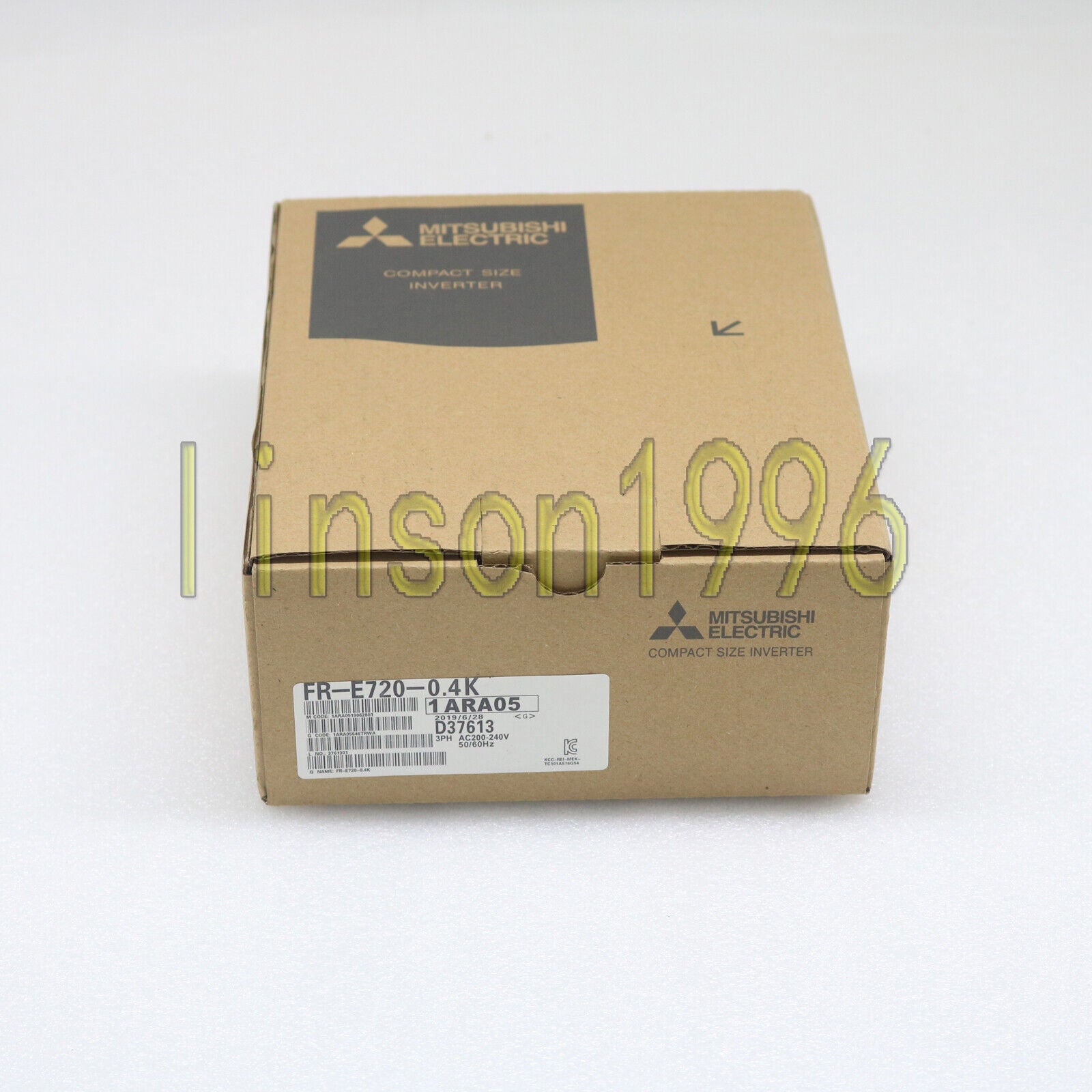 Mitsubishi FR-E720-0.4K Frequency Converter 220V 0.4KW 1-Year Warranty - MITSUBISHI