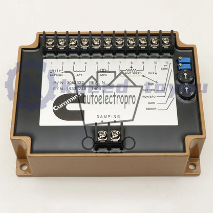 1PCS CUMMINS 3062322 Speed Controller