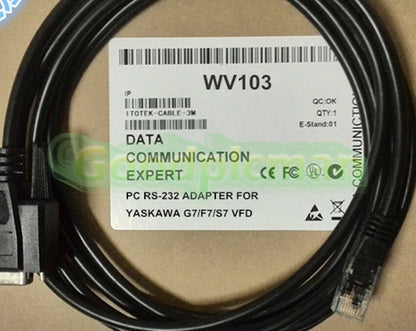 1PC WV103 For Rs232 Port Yaskawa Yaskawa Inverter G7 F7 S7 Series Cable