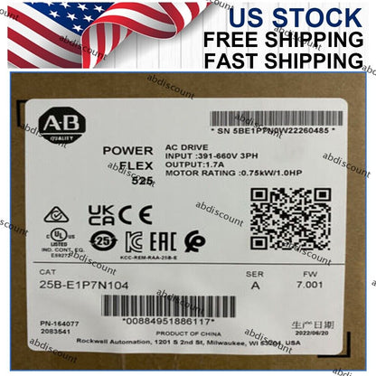 Allen-Bradley 25BE1P7N104 - In Stock Fast - ALLEN-BRADLEY