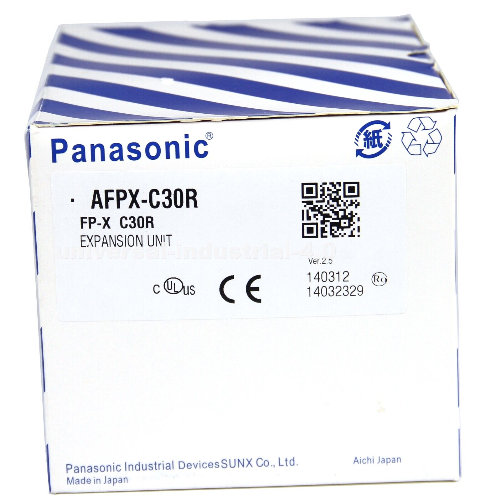 Panasonic AFPX-C30R PLC Control Unit 100-240VAC 16 DC Inputs - PANASONIC