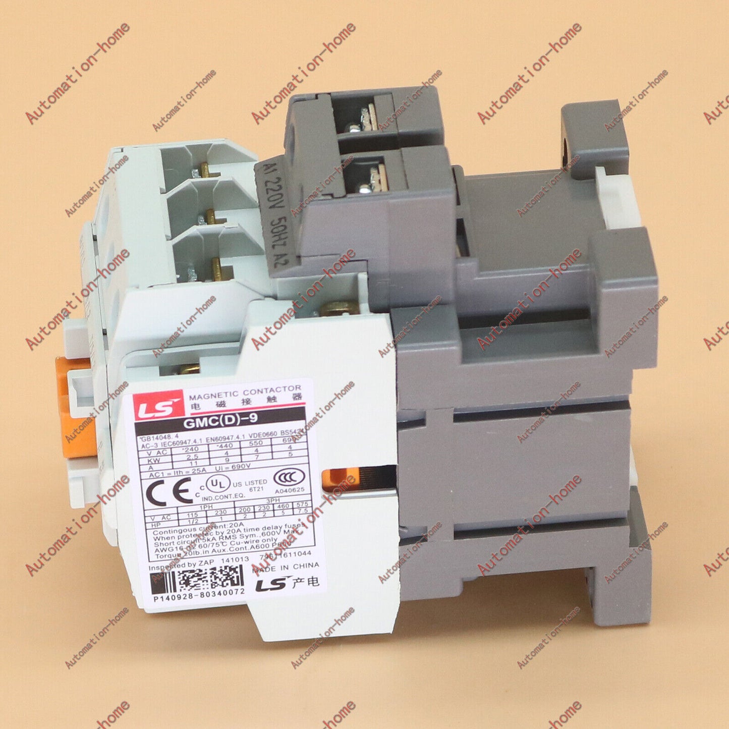 new GMC-9 GMC9 AC220V 50-60HZ LS (LG) AC contactor spot stock title - LG