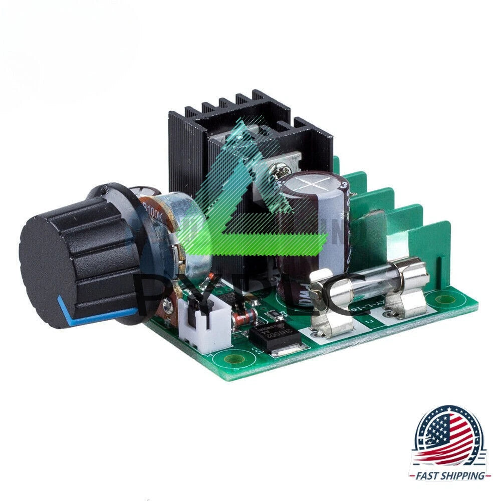 12V-40V 10A PWM DC Motor Speed Controller, Voltage Regulator Dimmer Switch
