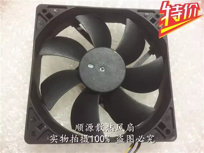 EVERFLOW R121225BU DC12V 0.40A 120*120*25MM 4-Wire Cooling Fan