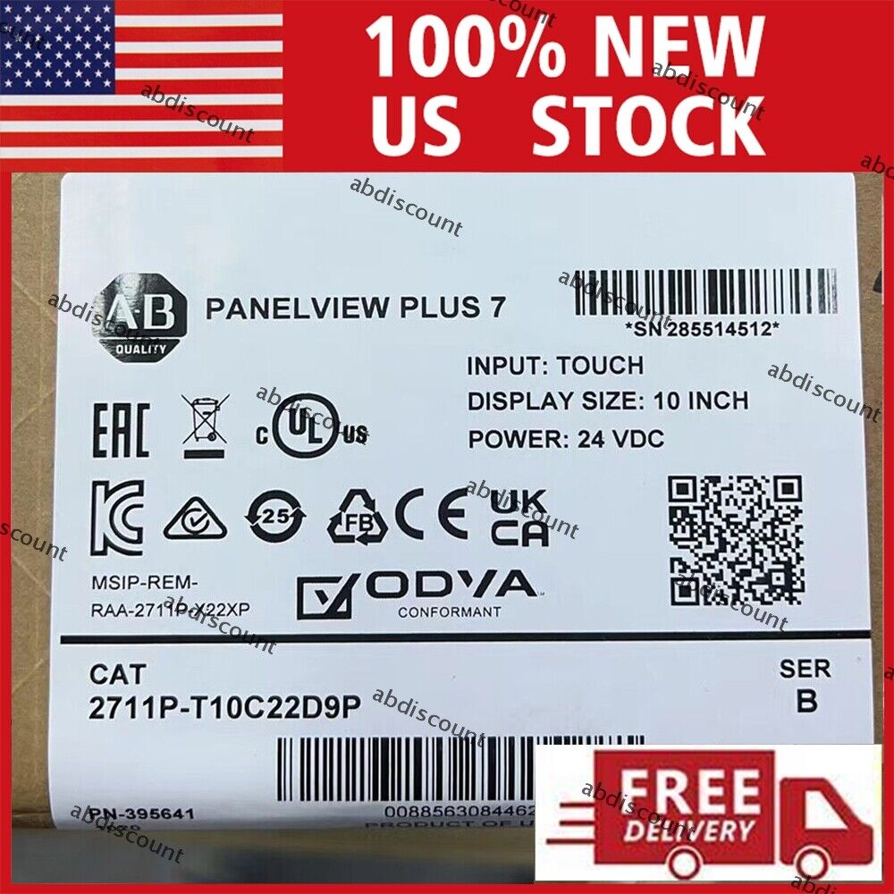 New Factory Sealed AB 2711P-T10C22D9P PanelView Plus 7 Graphic Terminal US - ANKER