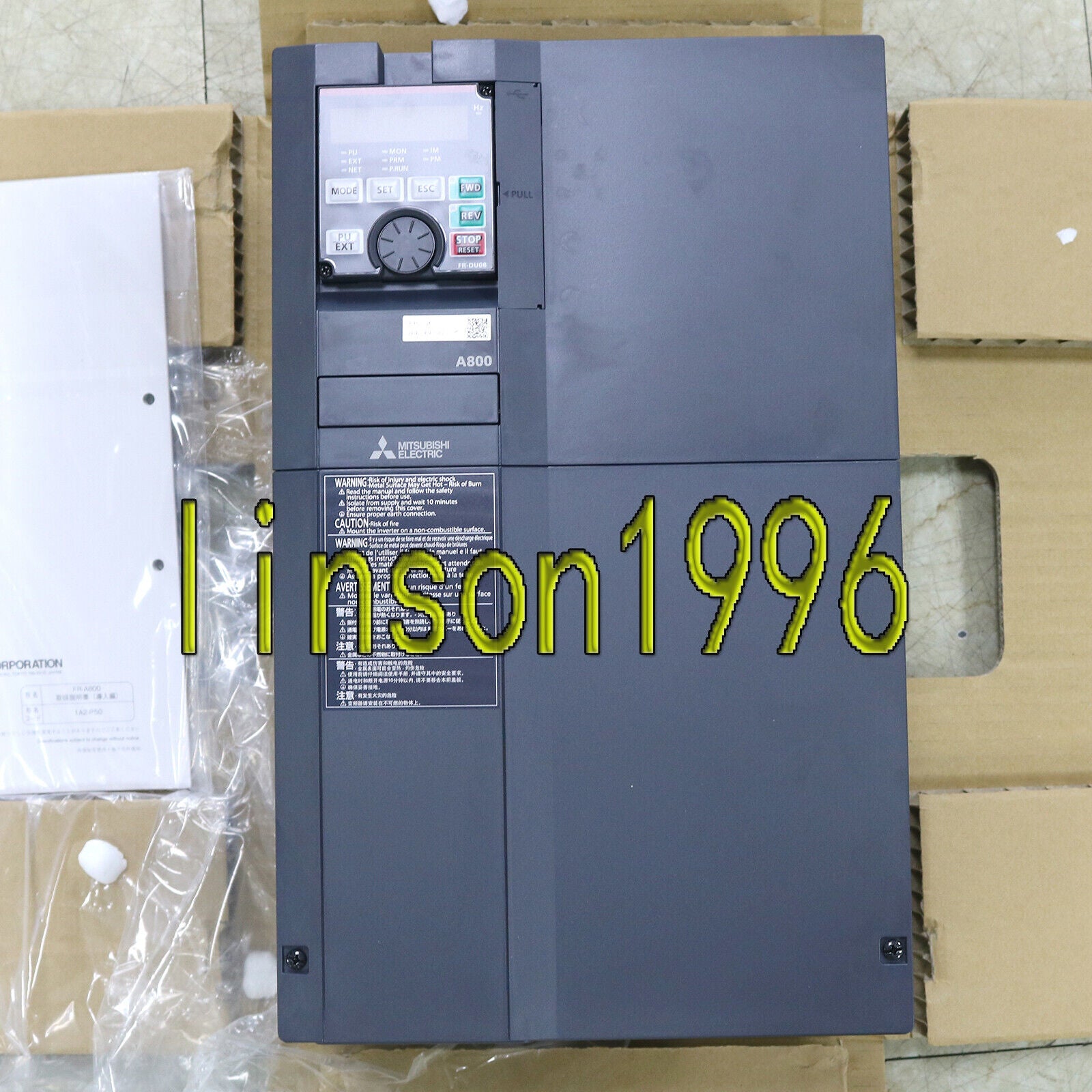 new Mitsubishi Inverter In Box FR-A820-15K-1 - MITSUBISHI