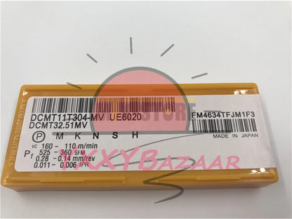 10PCS/box Mitsubishi DCMT11T304-MV UE6020 DCMT32.51MV FREE SHIPPING