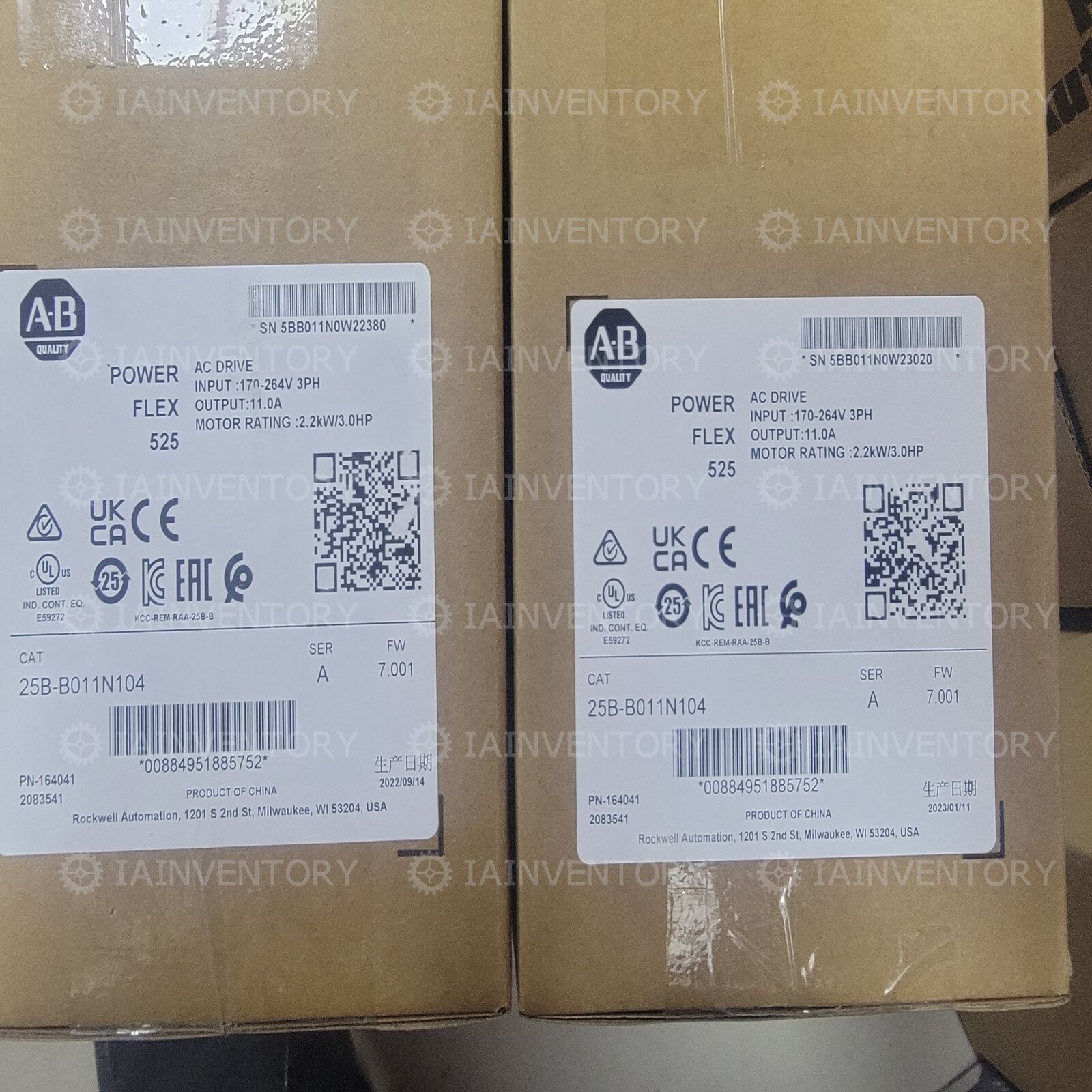 Allen-Bradley 25B-B011N104 Fast - 1 Piece - ALLEN-BRADLEY
