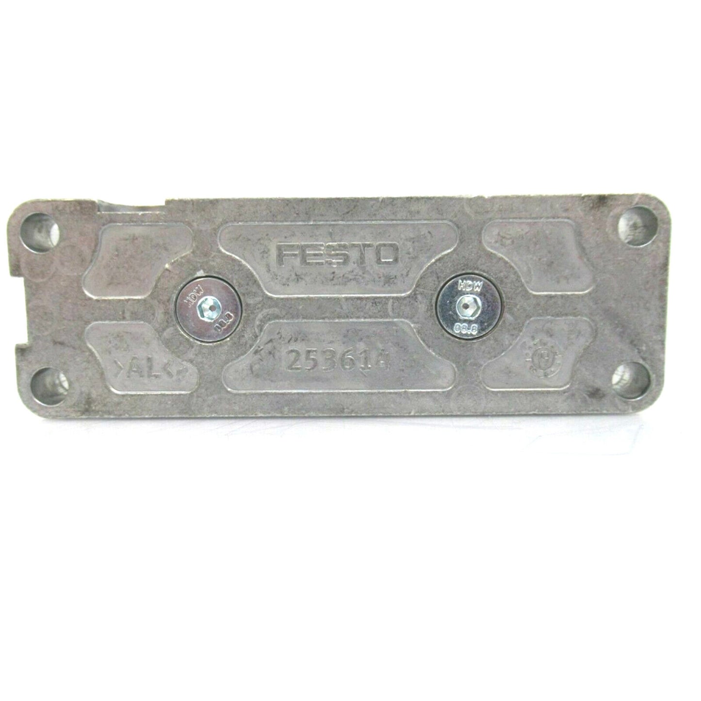 New In-Box FESTO Cylinder Clamping Device with Model EV-20/75-5 13291 - FESTO