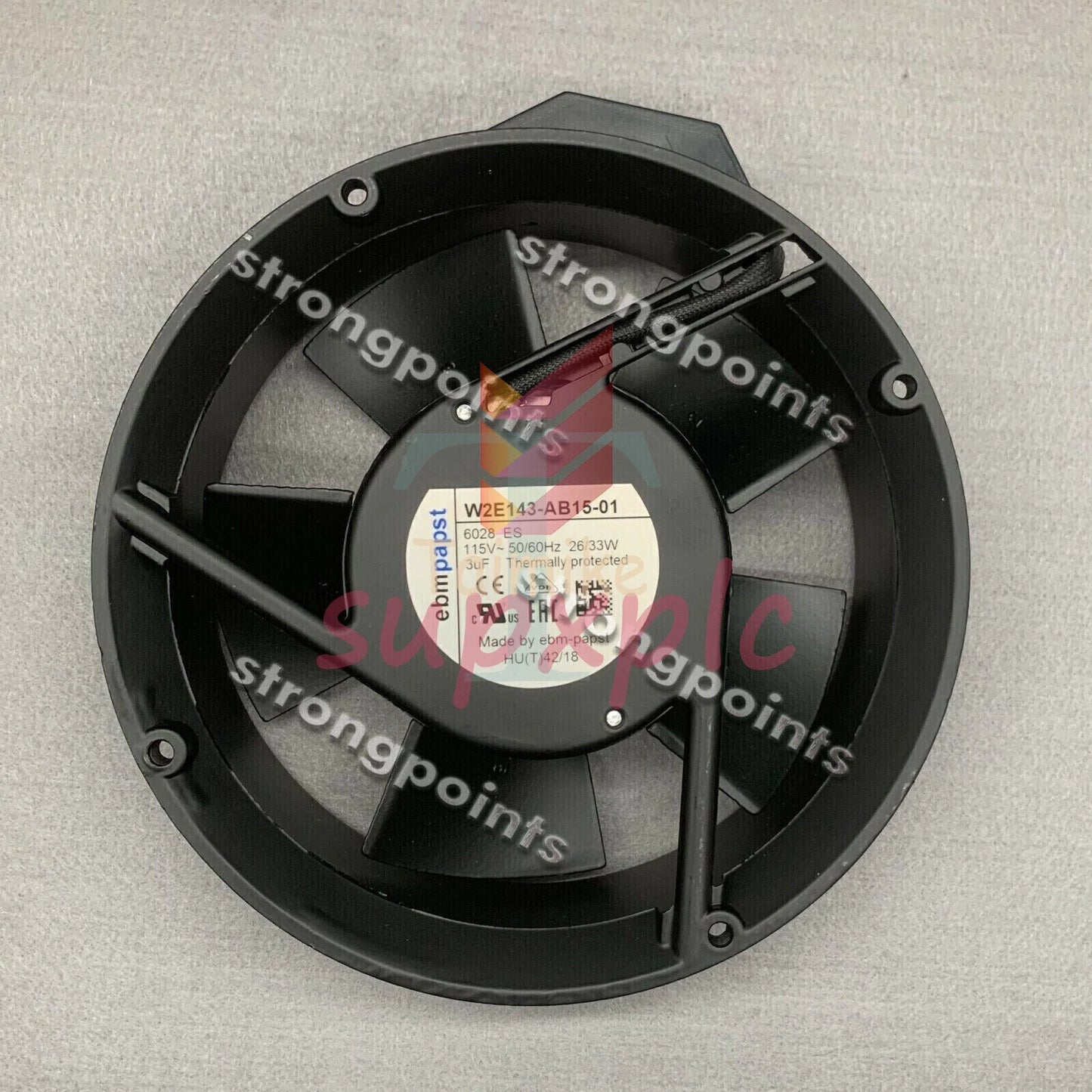 W2E143-AB15-01 Exhaust Fan 115V 50/60Hz 26/33W 1PC
