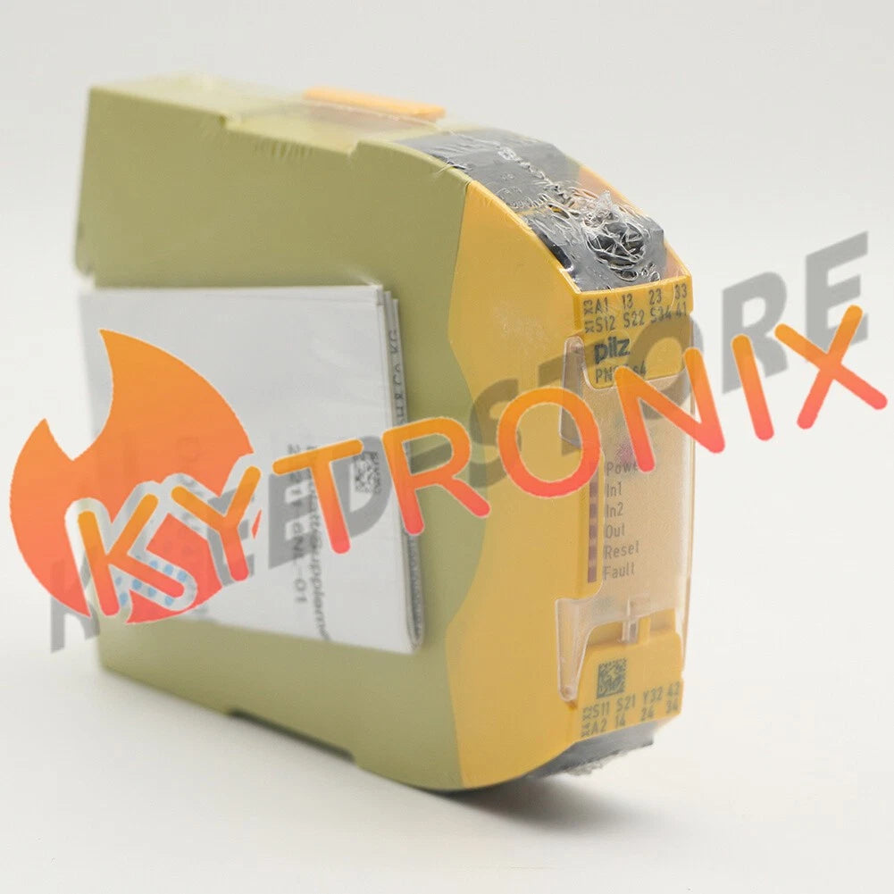1PCS 750104 PILZ PNOZ S4 24VDC 3NO1NC SAFETY RELAY 24VDC