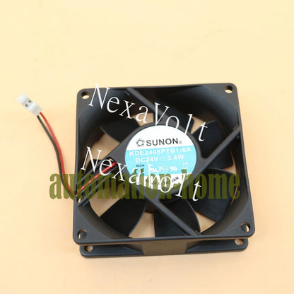 Sunon KDE2408PTB1-6A DC24V 3.4W 8025 8CM Inverter Cooling Fan 2PIN#XR