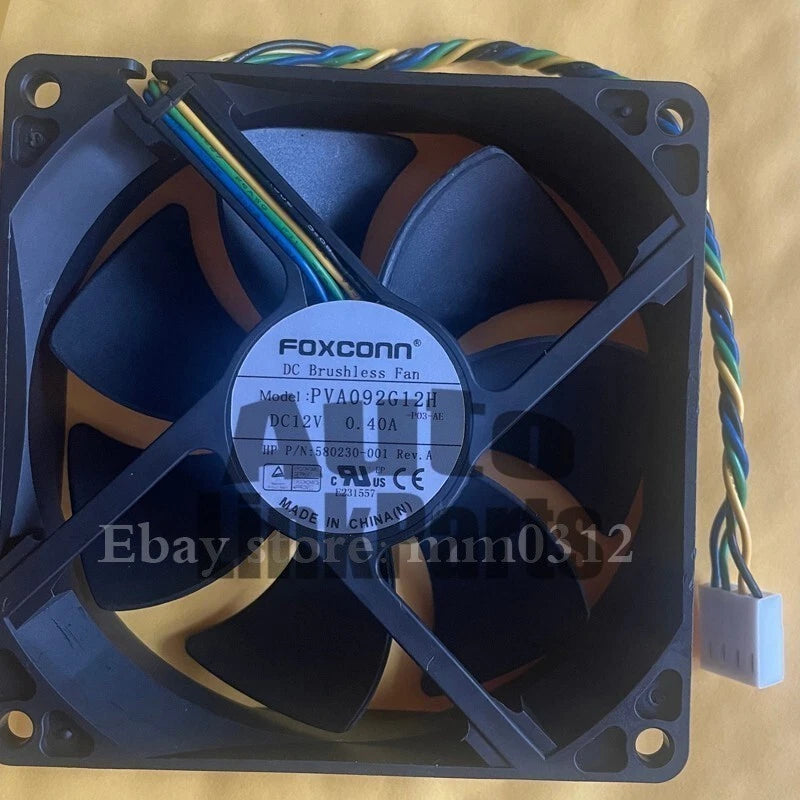 1pcs Foxconn PVA092G12H DC12V 0.40A 9025 PWM large air volume fan 4pin
