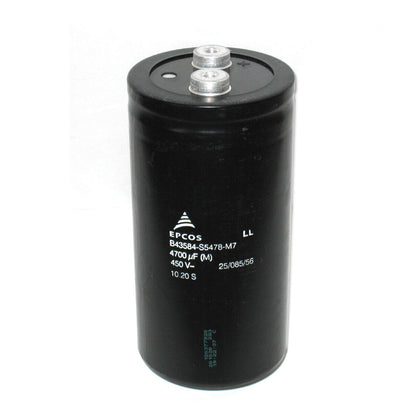 EPCOS 4700uF 450V electrolytic capacitor, large capacity - EPCOS