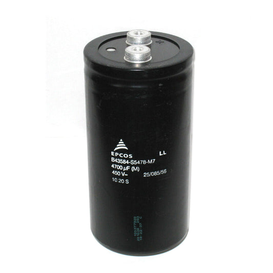 EPCOS 4700uF 450V electrolytic capacitor, large capacity - EPCOS