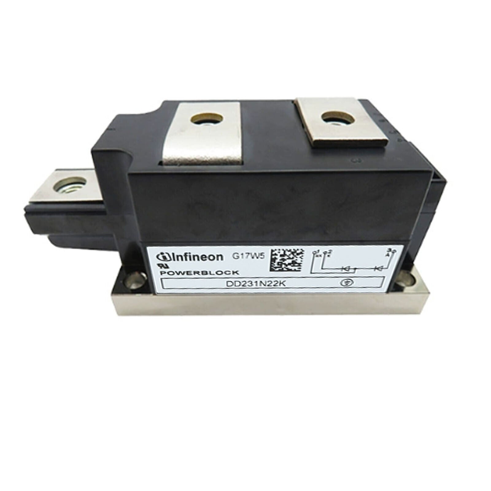 1PCS INFINEON/EUPEC DD231N22K Power Supply Module, High-Efficiency, 5V 1A, 5W, 40-85°C, USB-C - INFINEON/EUPEC