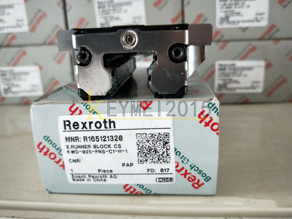 new ONE REXROTH R165121320 rail carriage bearings - REXROTH