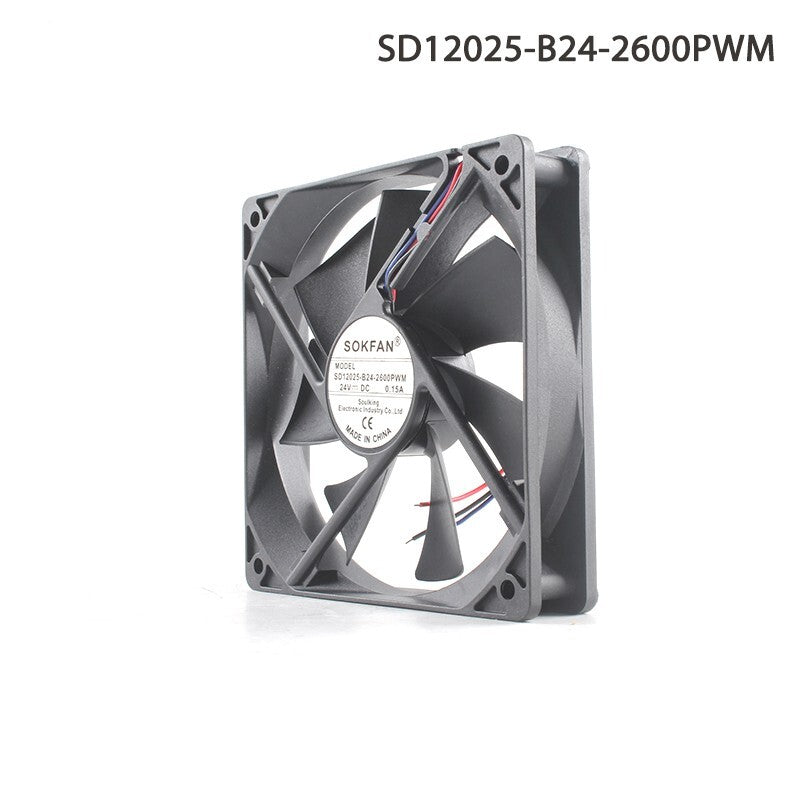 SOKFAN SD12025-B24-2600PWM 12025 24V 0.15A DC inverter cooling fan
