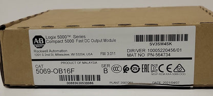 Allen-Bradley 5069-OB16F Compact 5000 Fast Switching Discrete Output Module - ALLEN-BRADLEY