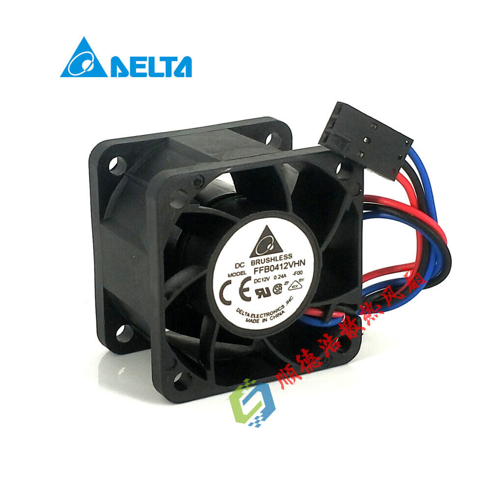 new Delta FFB0412VHN 4028 12V 0.24A cooling fan 40*40*28MM