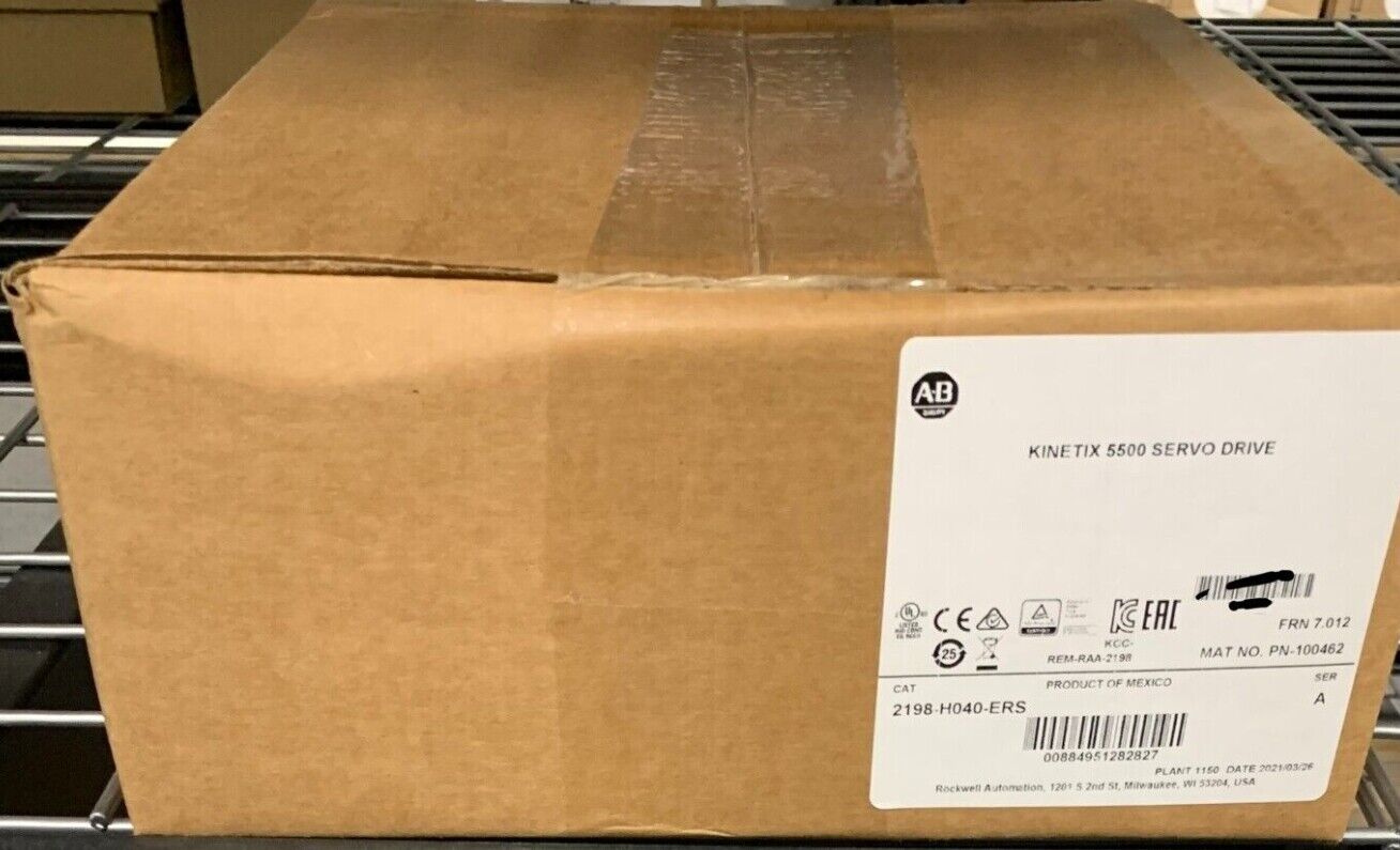 Allen Bradley 2198-H040-ERS Kinetix 5500 servo motor AC - ALLEN BRADLEY