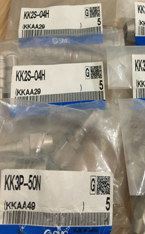 1Bag/5pcs SMC KK2S-04H KK2S04H Fittings Free Ship