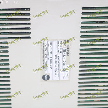 Used Mitsubishi ONE drive MR-J2-100B-S30-P52 in good condition - MITSUBISHI