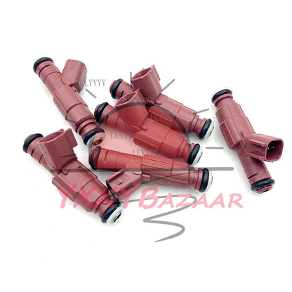 6Pcs Bosch OEM Fuel Injector 0280156161 Fits For 1999-2004 Jeep 4.0L I6 12 hole