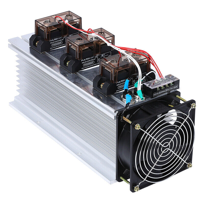 new FULRD industrial three-phase solid state relay H3400ZF 400A radiator - FULRD