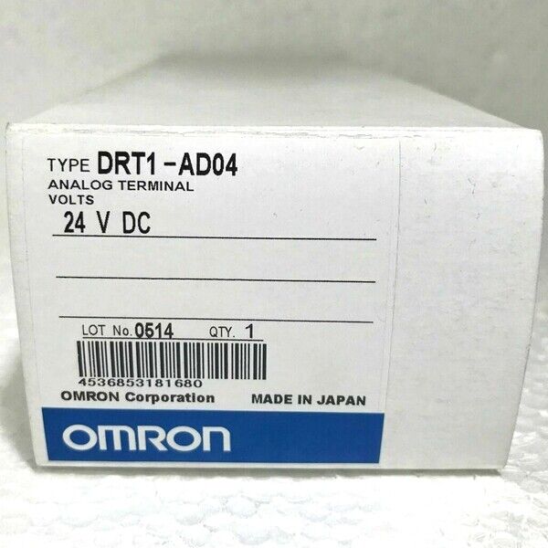 OMRON DRT1-AD04 Analog Input Terminal - OMRON