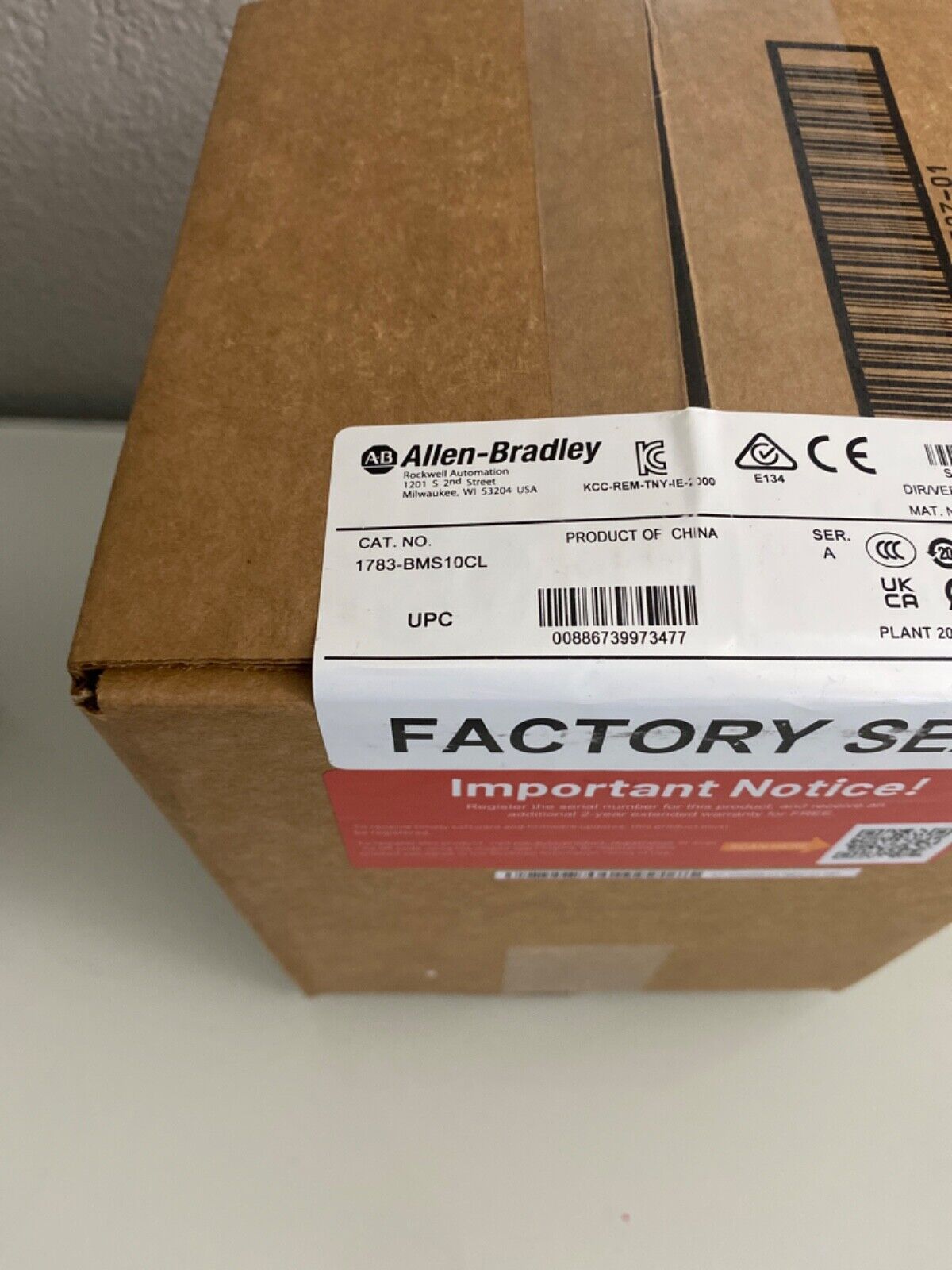 Allen Bradley 1783-BMS10CL Ship Optimized - ALLEN BRADLEY